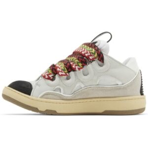 Lanvin Curb Sneaker | White