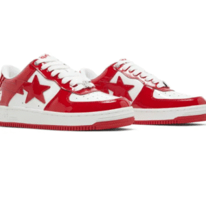 Bapesta Trainers | Red