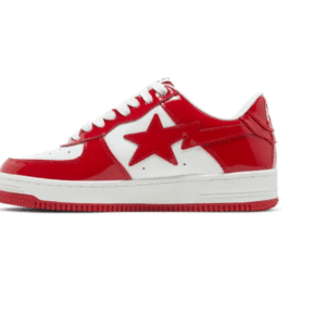 Bapesta Trainers | Red