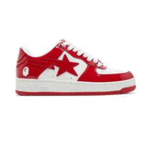Bapesta Trainers | Red