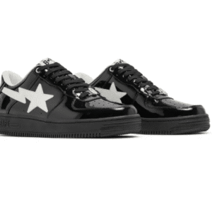 Bapesta Trainers | Double Black