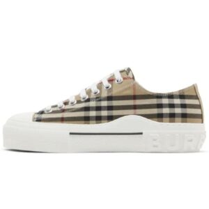 Burberry Vintage check cotton trainers