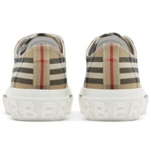 Burberry Vintage check cotton trainers