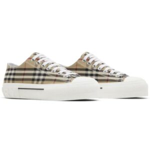 Burberry Vintage check cotton trainers
