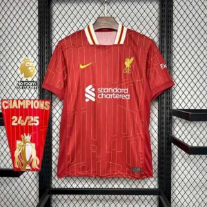 【CHAMPIONS】2024/2025 Liverpool Home Football Shirt